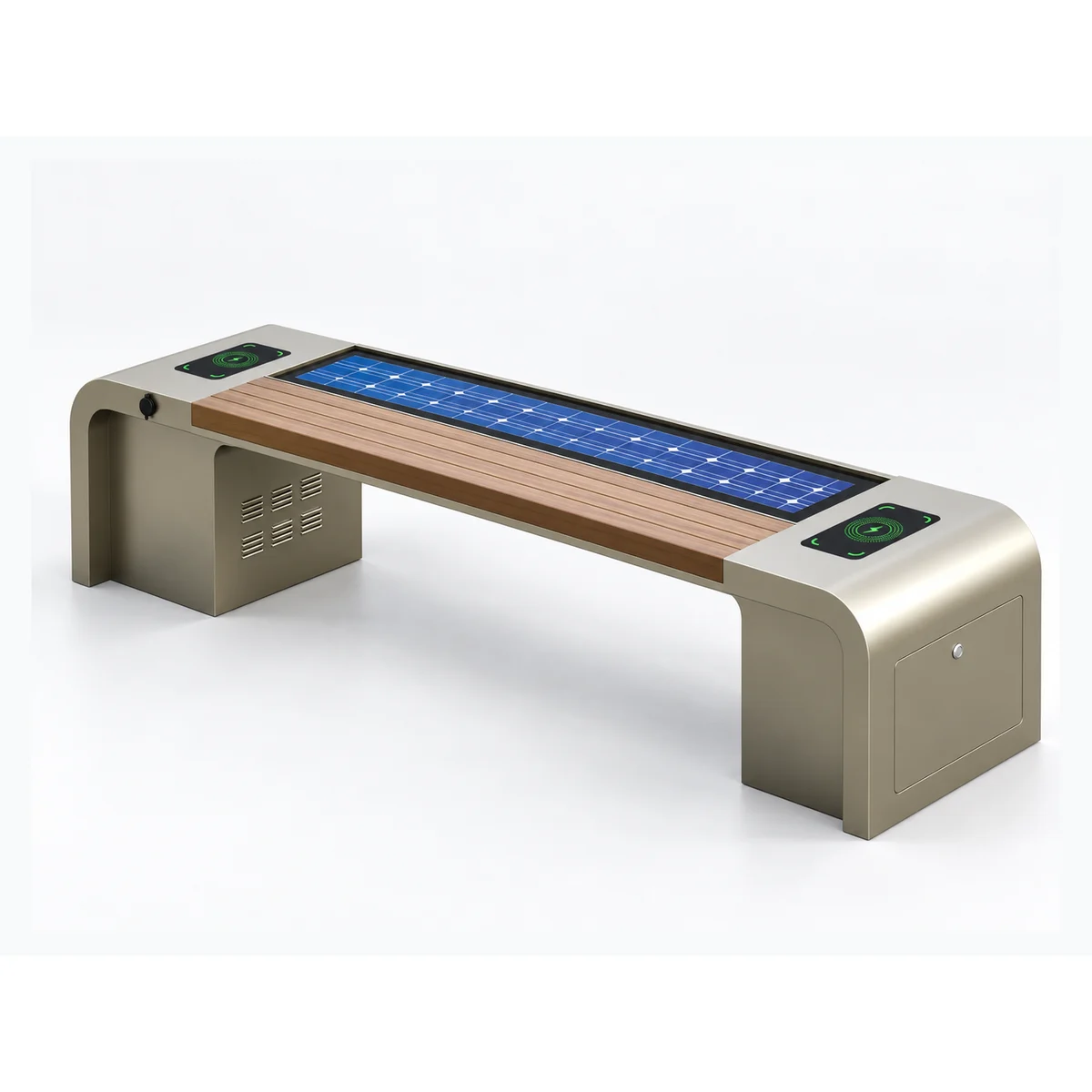 Умная солнечная скамейка ZEMSO ZX-PB-001 без спинки